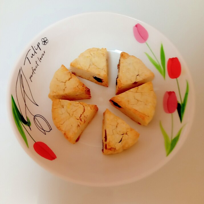 グルテンフリー!米粉と豆腐のいちじくスコーン